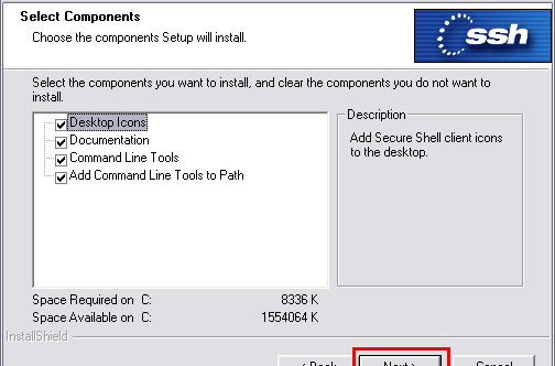 SSH Secure Shell Client