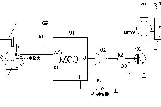 帶水位檢測控制的自動加水裝置及其控制方法