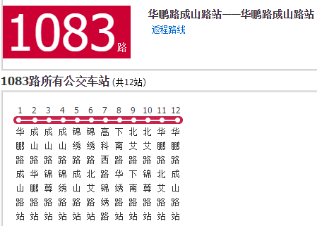 上海公交1083路