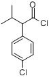 3-甲基-2-（4-氯苯基）丁醯氯