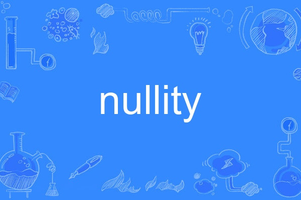 nullity