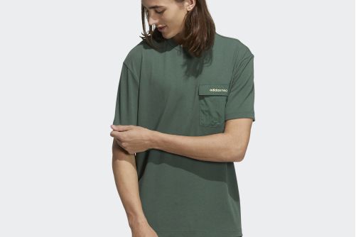 ADIDAS NEO M SW PKT TEE 新款夏季運動短袖T恤