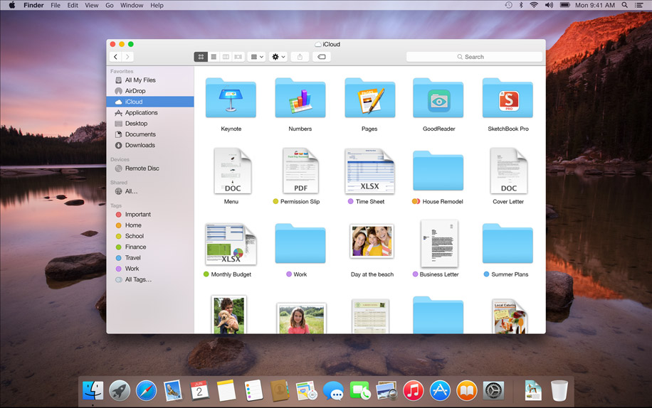 os x yosemite