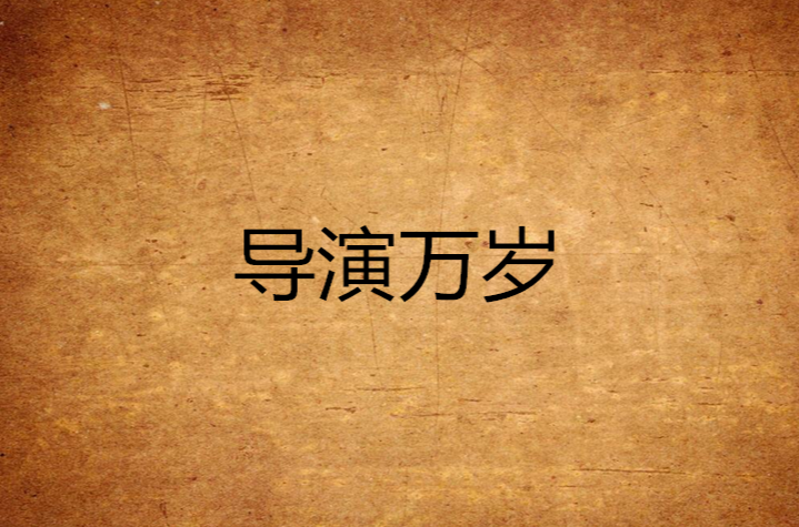 導演萬歲(張雲網路小說)