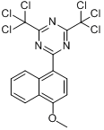 2-（4-甲氧基-1-萘基）-4,6-二（三氯甲基）-1,3,5-三嗪