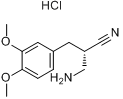 L-3-（3,4-二甲氧基苯基）-2-氨基-2-甲基丙腈鹽酸鹽