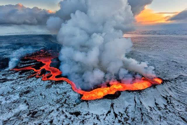 冰島埃爾德菲爾火山