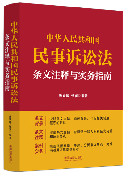 中華人民共和國民事訴訟法條文注釋與實務指南