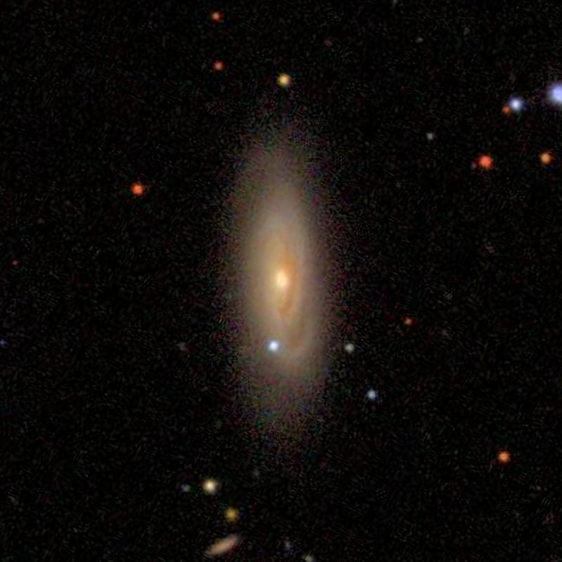 NGC 2598 DSS2 彩色圖