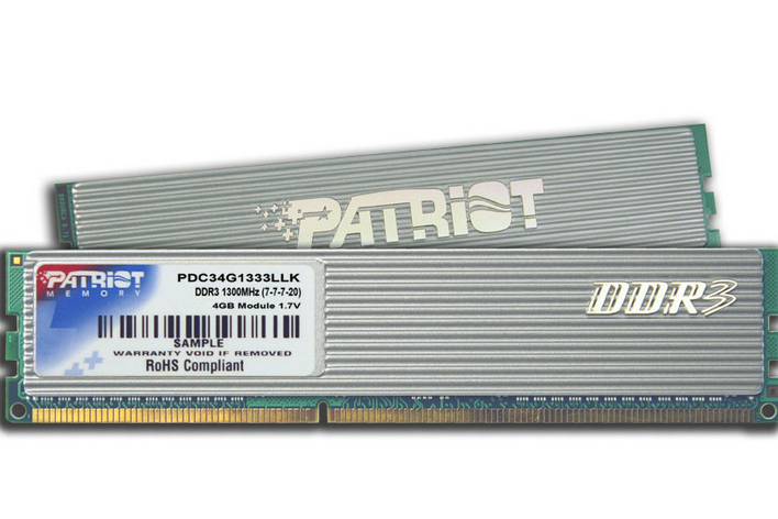 博帝2GBX2 DDR3 1333（戰斧極速超頻）