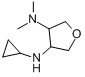 3-（環丙胺）-4-（N,N-二甲胺）四氫呋喃