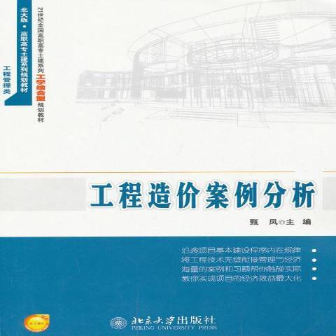 工程造價案例分析(2013年北京大學出版社出版的圖書)