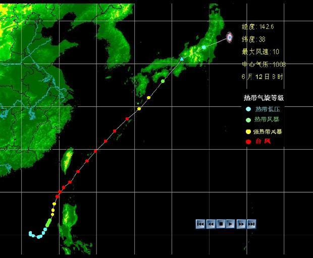 颱風路徑圖