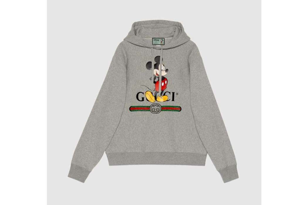 Disney x Gucci兜帽衛衣