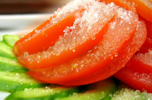 黃瓜拌西紅柿