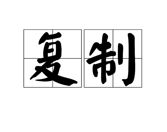 複製(工程技術)