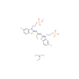 5-氯-2-[2-[[5-氯-3-（3-磺丙基）-2(3H)-苯並惡唑亞基]甲基]-1-丁烯]-3-（3-磺丙基）-苯並惡唑內翁鹽三乙胺鹽(1