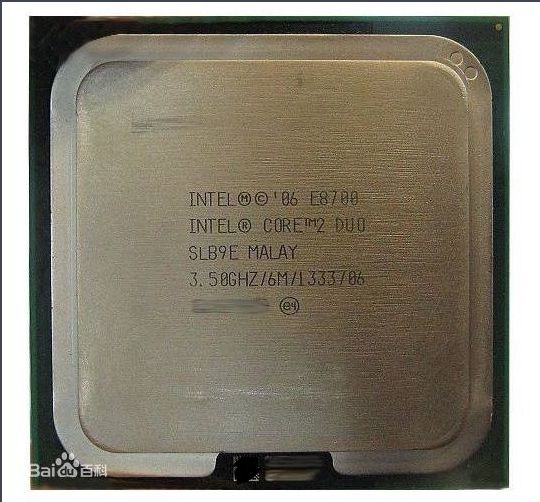 Intel 酷睿2雙核 E8700