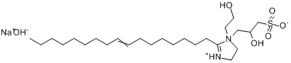 [2-（8-十七烯基）-1-（2-羥乙基）-1-（2-羥基-3-磺丙基）-2-咪唑]氫氧化物鈉鹽