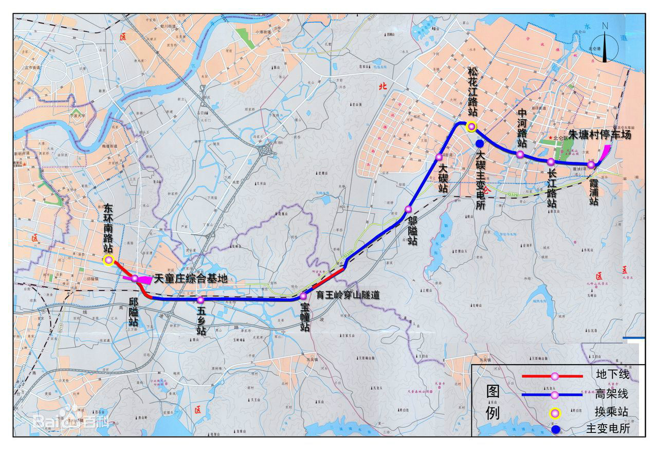 長江路站(寧波捷運1號線戰點)