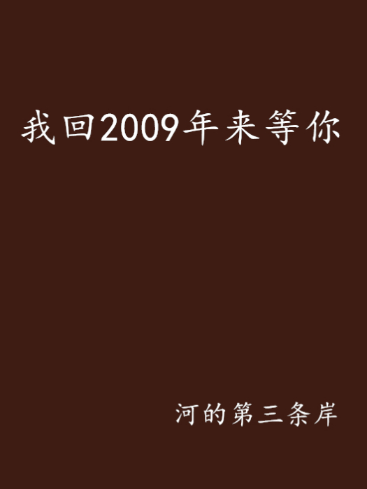 我回2009年來等你