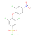3,5-二氯-4-（2-氯-4-硝基苯氧基）苯-磺醯氯