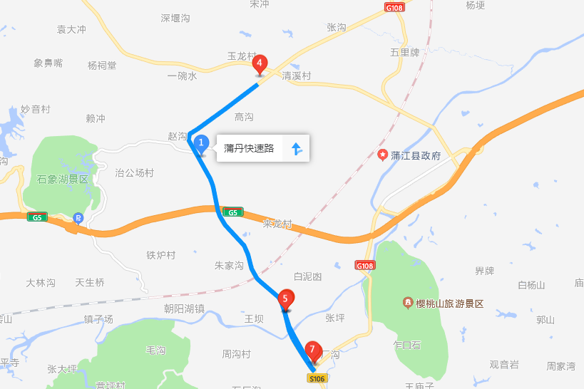 蒲丹快速路