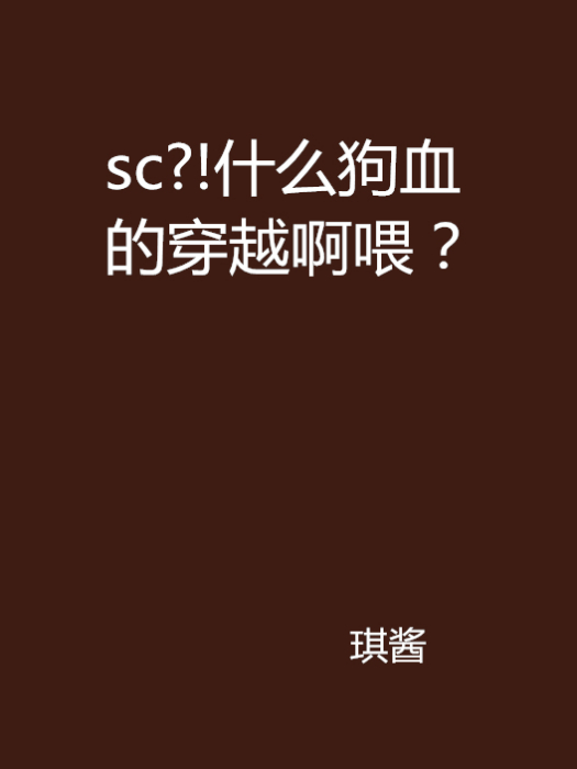 sc?!什麼狗血的穿越啊喂？