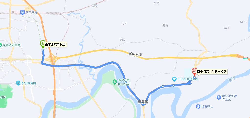 南寧公交D338路