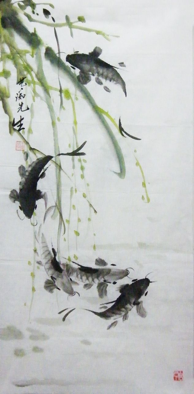 王廣然作品《雨中情》