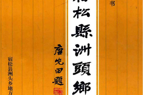 宿松縣洲頭鄉志(1978-2004)