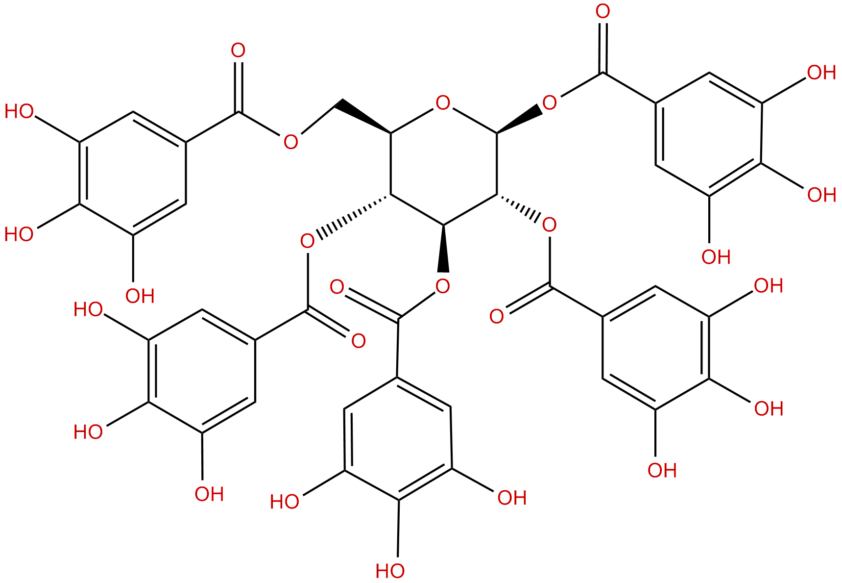 1,2,3,4,6-五沒食子醯葡萄糖