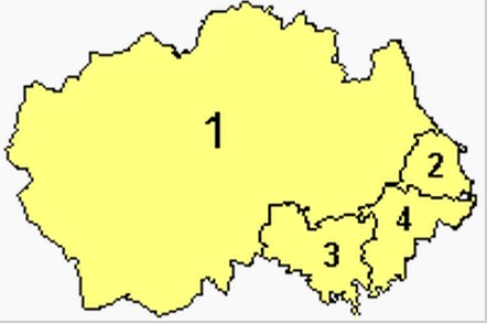 2009年4月1日後的行政區劃