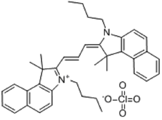 4,5:4\x27,5\x27-二苯並-1,1\x27-二丁基-3,3,3\x27,3\x27-四甲基吲哚菁高氯酸鹽