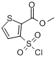 3-氯磺醯基-2-噻吩甲酸甲酯