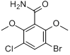 3-溴-5-氯-2,6-二甲氧基苯甲醯胺