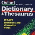 牛津迷你詞典 The Oxford Minireference Dictionary and Thesaurus