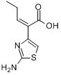 (Z)-2-（2-氨基噻唑-4-基）-2-戊烯酸