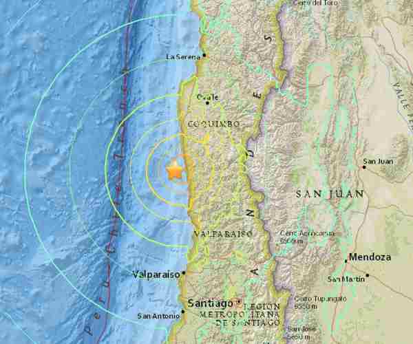 3·10智利中部地震
