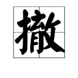 撤(漢語詞語)