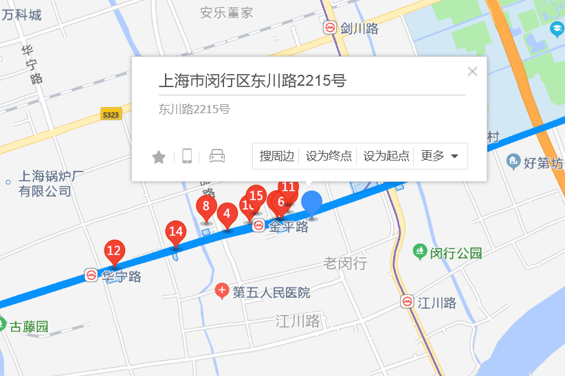 東川路2215號