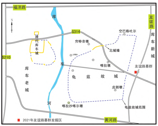 庫車友誼路墓群