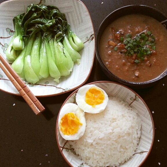 香菇肉燥飯