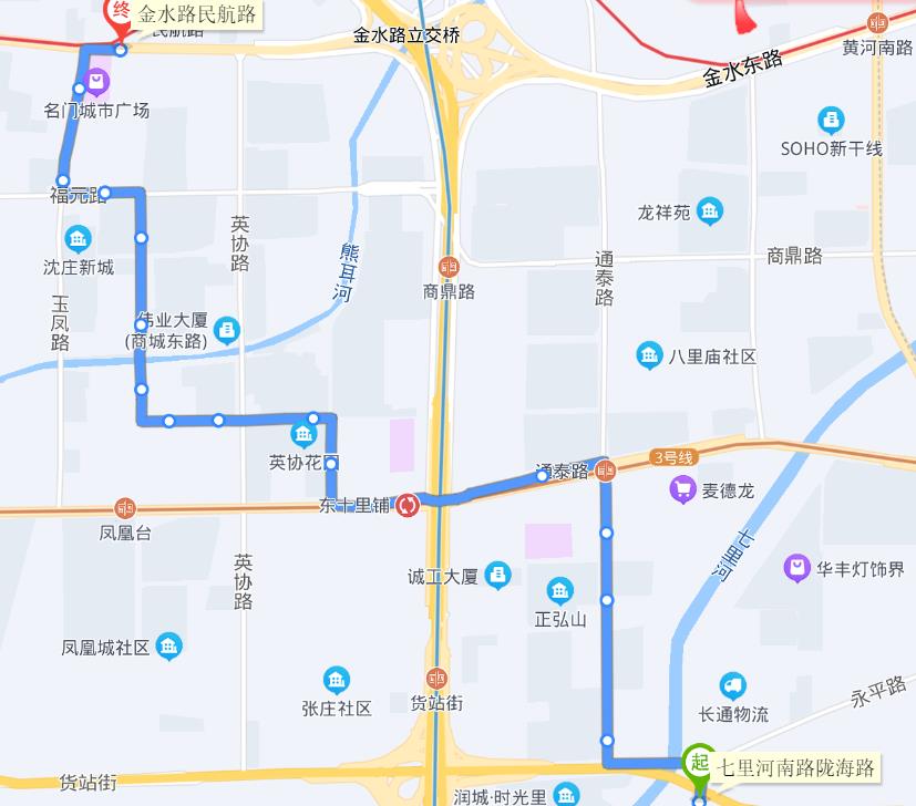 鄭州公交S127路