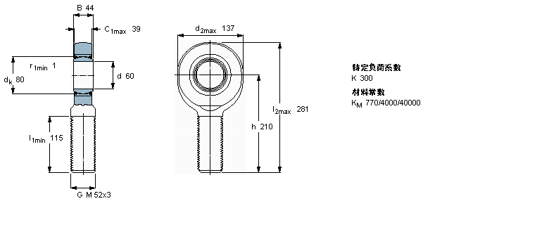 SKF SAA60TXE-2LS軸承