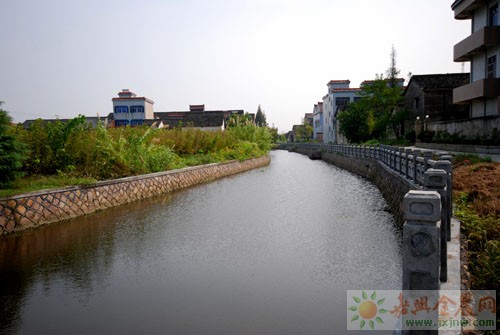 崇福鎮民利村河道