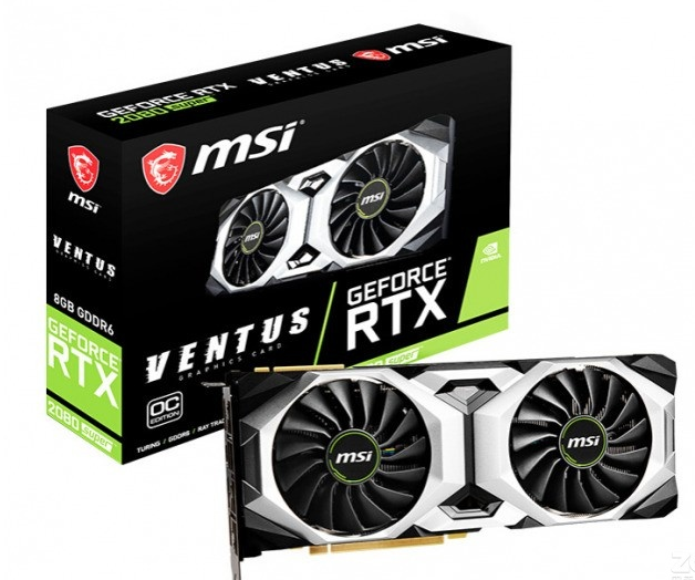 微星GeForce RTX 2080 SUPER VENTUS OC