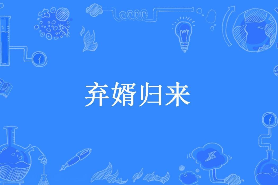 棄婿歸來(一朵小雪花所著小說)