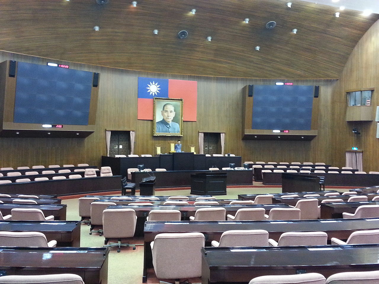 立法院議場內部