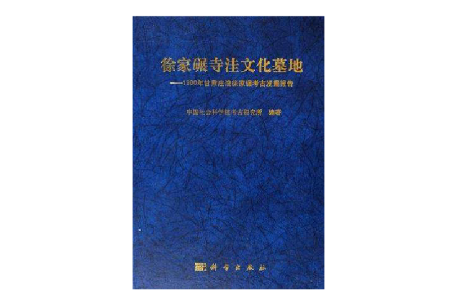 徐家碾寺窪文化墓地：1980年甘肅莊浪徐家碾考古發掘報告(徐家碾寺窪文化墓地)